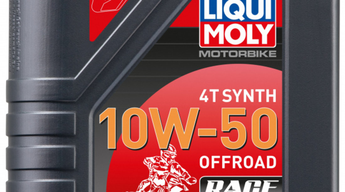 Set 2 Buc Ulei Motor Liqui Moly Motorbike 4T Synth 10W-50 Offroad Race 1L 3051