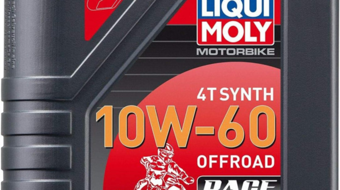 Set 2 Buc Ulei Motor Liqui Moly Motorbike 4T Synth 10W-60 Offroad Race 1L 3053