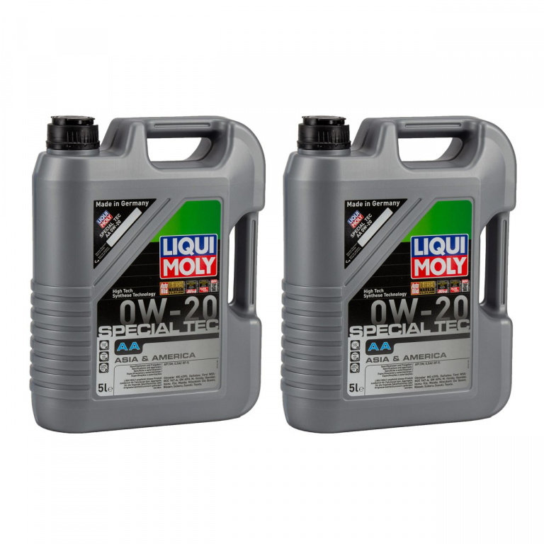 Set 2 Buc Ulei Motor Liqui Moly Special Tec AA 0W-20 Asia America 5L 9734