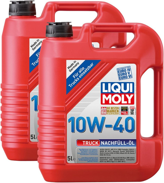 Set 2 Buc Ulei Motor Liqui Moly Truck Nachfüll-Öl 10W-40 5L 4606