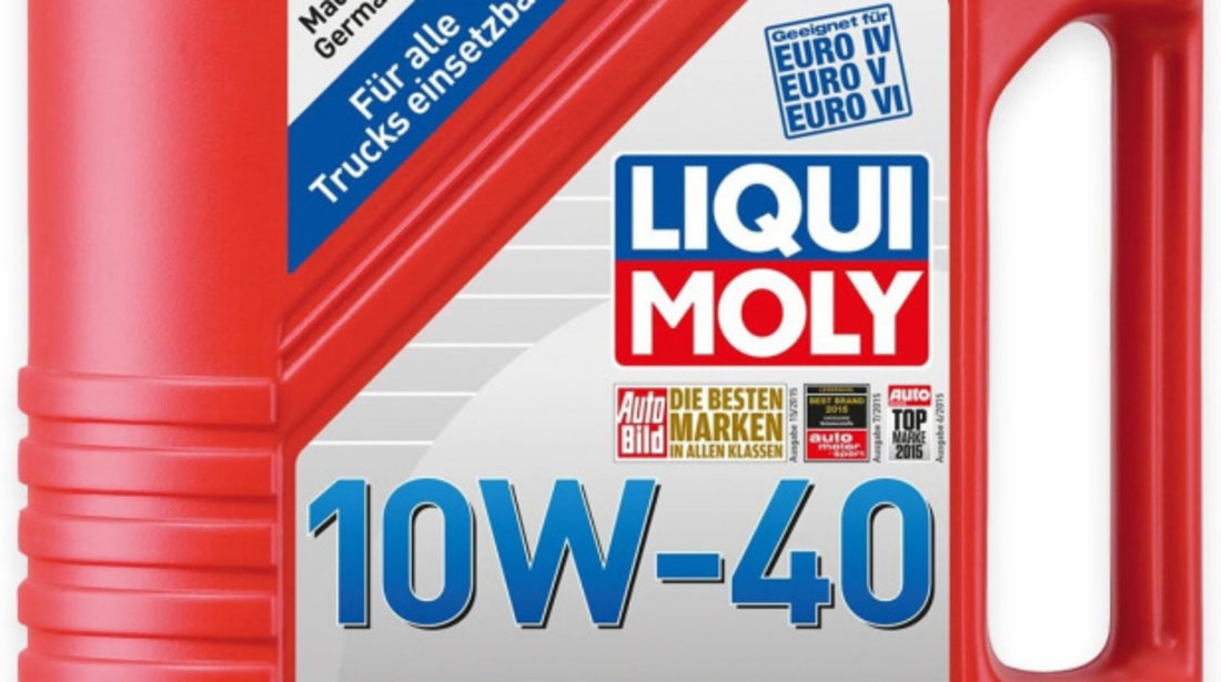 Set 2 Buc Ulei Motor Liqui Moly Truck Nachfüll-Öl 10W-40 5L 4606