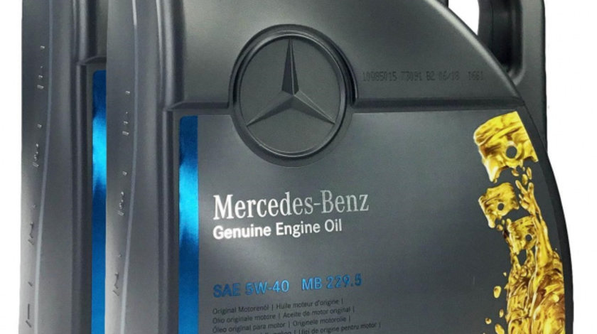 Set 2 Buc Ulei Motor Mercedes-Benz 229.5 5W-40 5L A000989860613AAEE