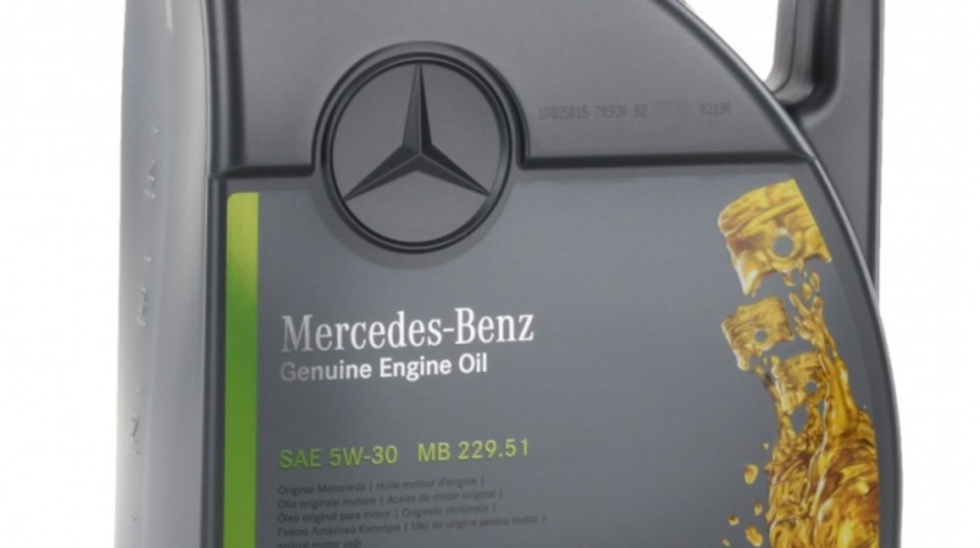 Set 2 Buc Ulei Motor Mercedes-Benz 229.51 5W-30 5L A000989690613ABDE