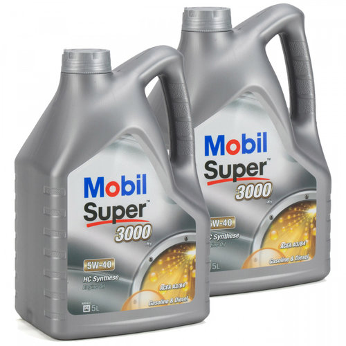 Set 2 Buc Ulei Motor Mobil Super 3000 X1 5W-40 5L