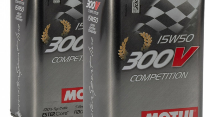 Set 2 Buc Ulei motor Motul 300V Competition 15W-50 5L