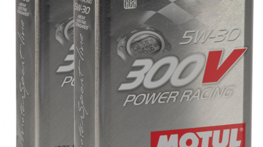 Set 2 Buc Ulei motor Motul 300V Power 5W-30 2L