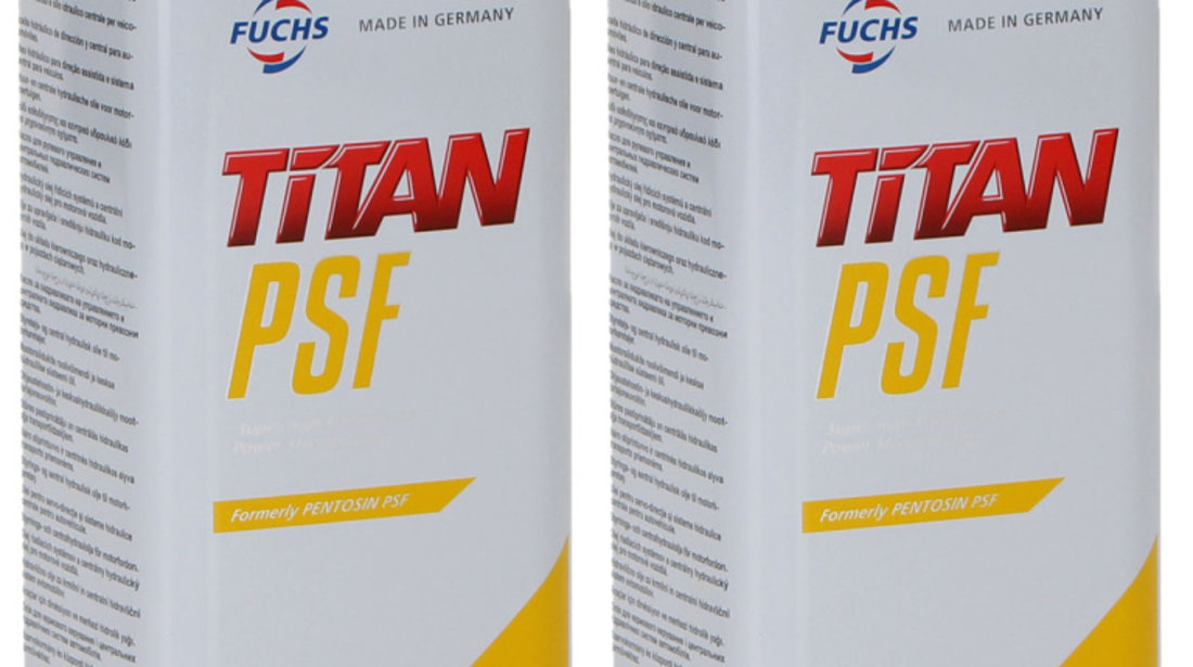 Set 2 Buc Ulei Transmisie Manuala / Servodirectie Fuchs Pentosin TITAN PSF MB 236.3 1L 601430855