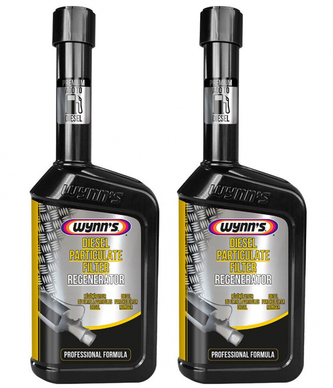 Set 2 Buc Wynn's Aditiv Curatare Filtru Particule Diesel 500ML W28392
