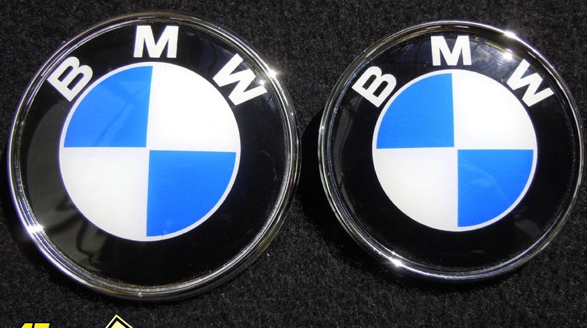 Set 2 embleme BMW fata si spate - Livrare cu verificare colet