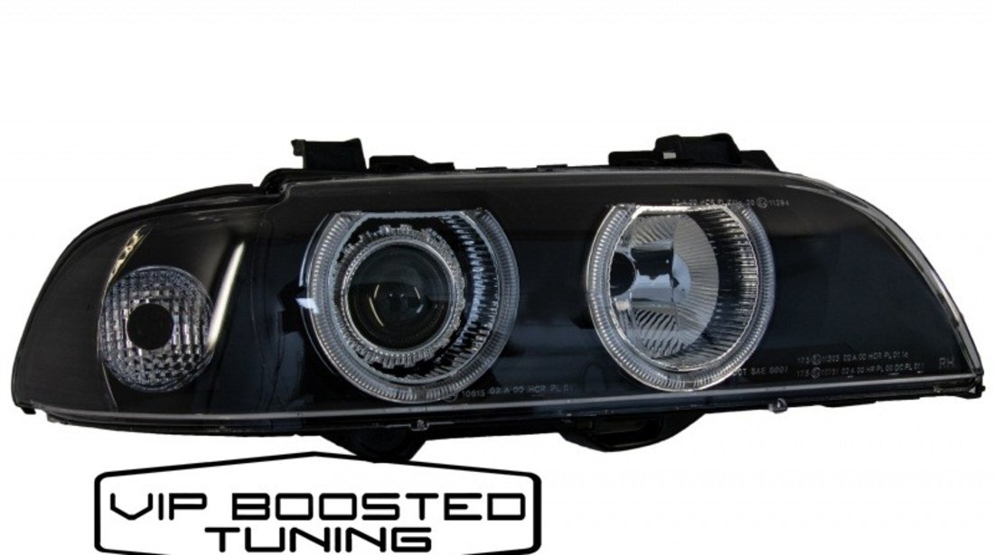 Set 2 Faruri Angel Eyes BMW Seria 5 E39 touring (1996-2003) Facelift LCI Design