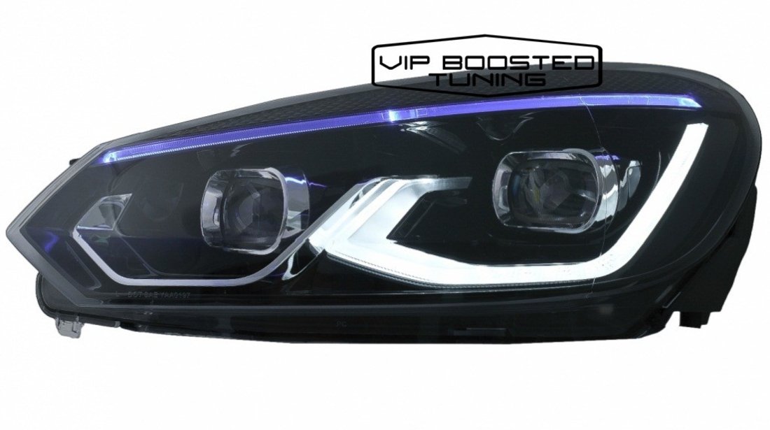 Set 2 Faruri Full LED VW Golf 6 VI (2008-2013) Golf 8 design