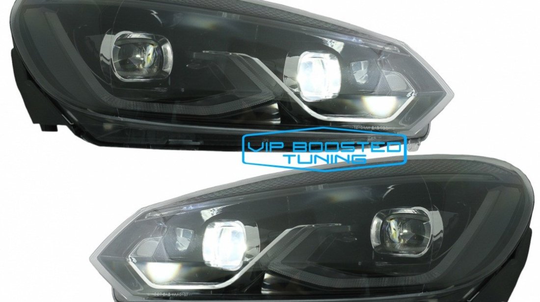 Set 2 Faruri Full LED VW Golf 6 VI (2008-2013) Golf 8 design