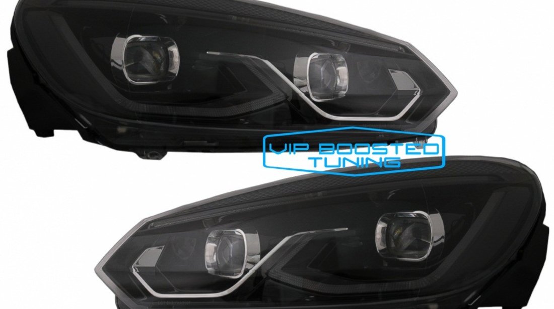 Set 2 Faruri Full LED VW Golf 6 VI (2008-2013) Golf 8 design