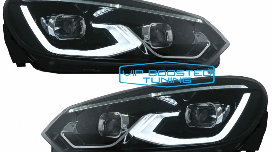 Set 2 Faruri Full LED VW Golf 6 VI (2008-2013) Golf 8 design