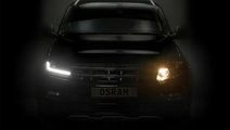 SET 2 FARURI LED PENTRU VW AMAROK (2010-) NEGRU LE...