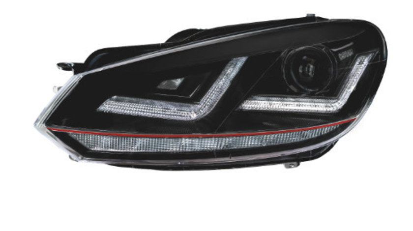 SET 2 FARURI LED PENTRU VW GOLF VI (2008-2012) ROSU LEDriving SEMNAL DINAMIC LEDHL102-GTI OSRAM LEDHL102-GTI OSRAM