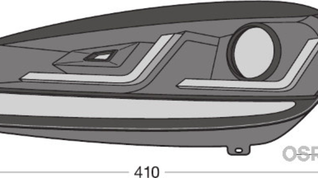 SET 2 FARURI LED PENTRU VW GOLF VI (2008-2012) NEGRU LEDriving SEMNAL DINAMIC LEDHL102-BK OSRAM LEDHL102-BK OSRAM