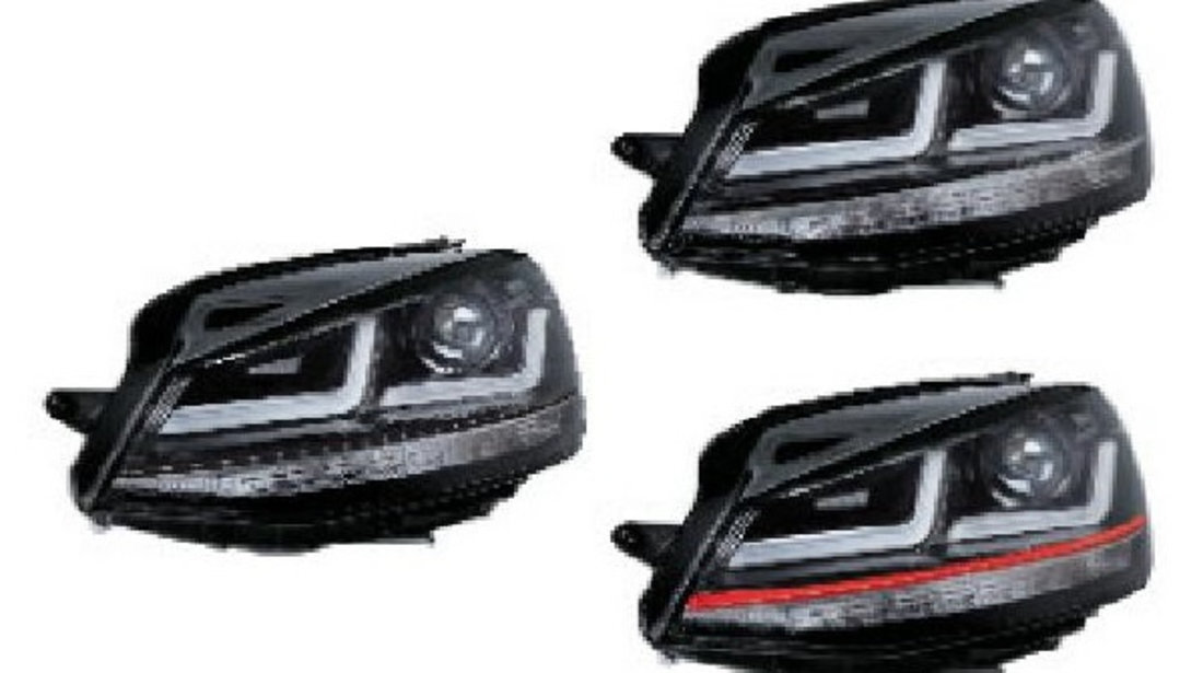 SET 2 FARURI LED PENTRU VW GOLF VII (2012-2016) CROM LEDriving HALOGEN LEDHL103-CM OSRAM LEDHL103-CM OSRAM