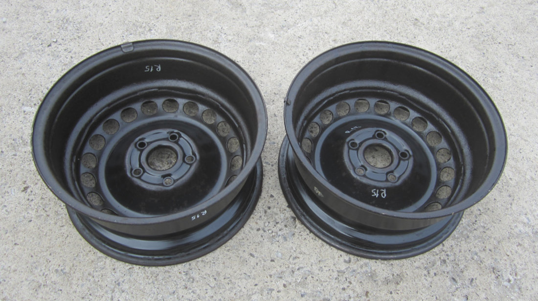 SET 2 JANTE TABLA R15 / 6.5Jx15H2 ET33 AUDI A4 B6 FAB. 2000 - 2005 ⭐⭐⭐⭐⭐