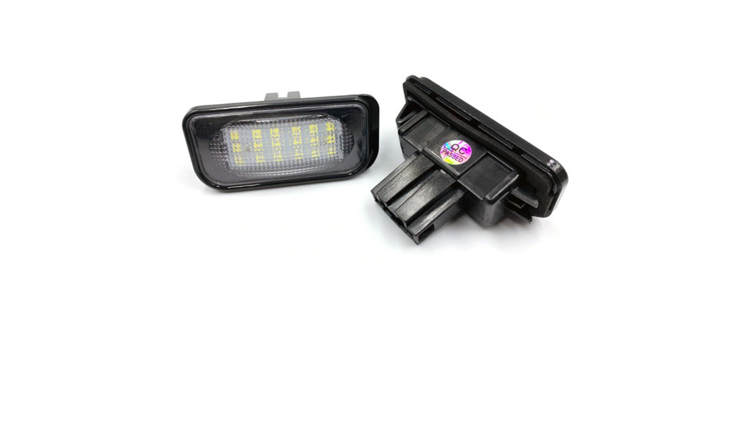 Set 2 Lampi Iluminare Numar Inmatriculare LED pentru Mercedes W203 W211 W219