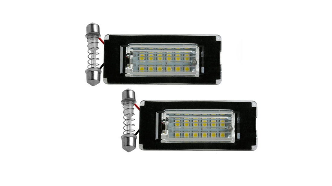 Set 2 Lampi Iluminare numar LED pentru Mini Cooper