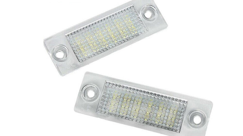 Set 2 Lampi Iluminare numar Led pentru Volkswagen Passat Skoda Superb