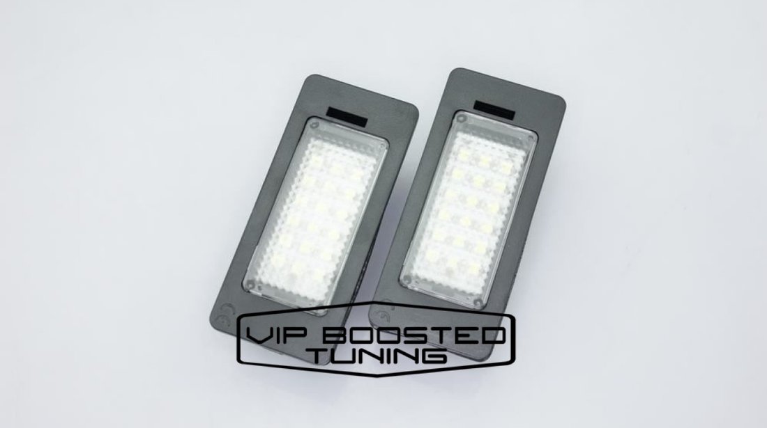 Set 2 lampi numar led canbus dedicate  AUDI A5 2008-2012