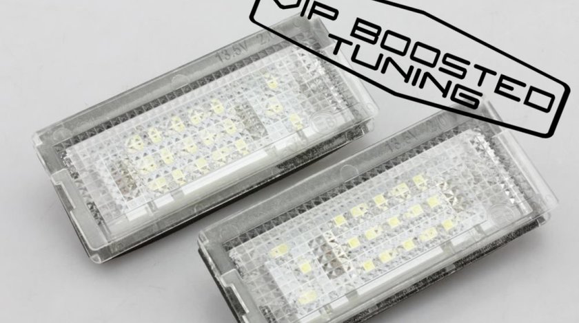 Set 2 lampi numar led canbus dedicate BMW E46 2D Coupe facelift (2004-2006)