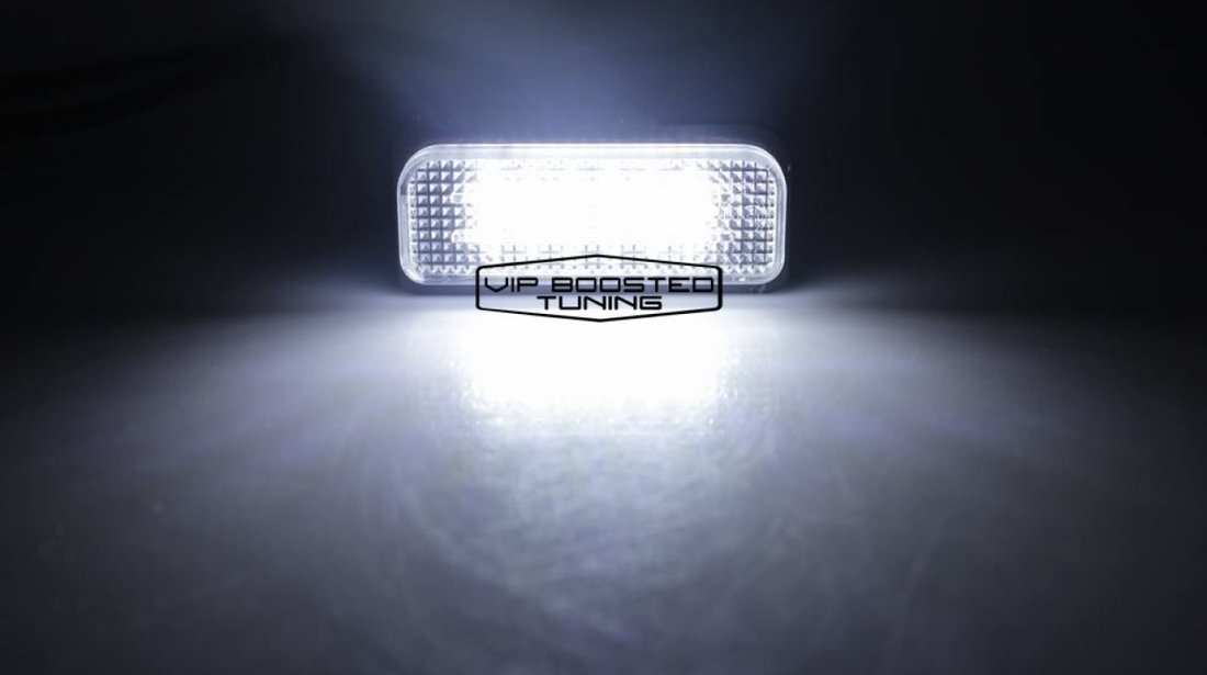 Set 2 lampi numar led canbus dedicate MERCEDES Clasa C W203 Wagon 2000-2006