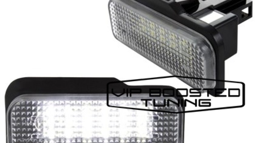 Set 2 lampi numar led canbus dedicate MERCEDES Clasa C W203 Wagon 2000-2006