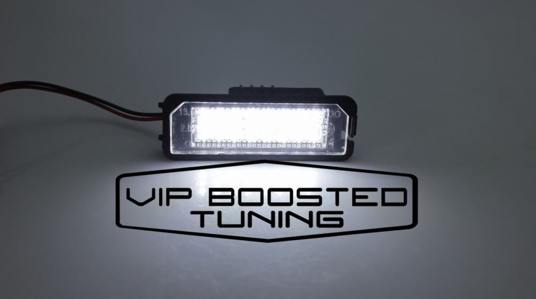 Set 2 lampi numar led canbus dedicate  PORSCHE Carrera GT 2004-2006