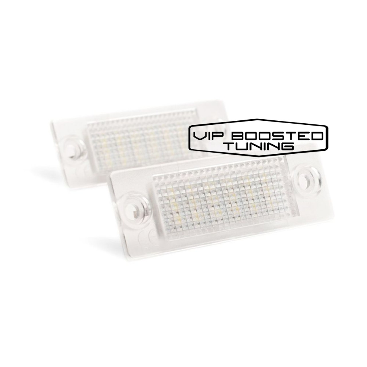 Set 2 lampi numar led canbus dedicate VW