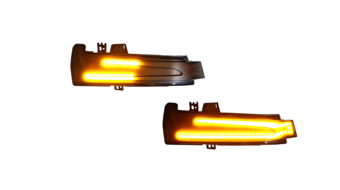 Set 2 Lampi Semnalizare LED Dinamice pentru Mercedes W221 W176 W246 W212 W204 W218 X156 X204