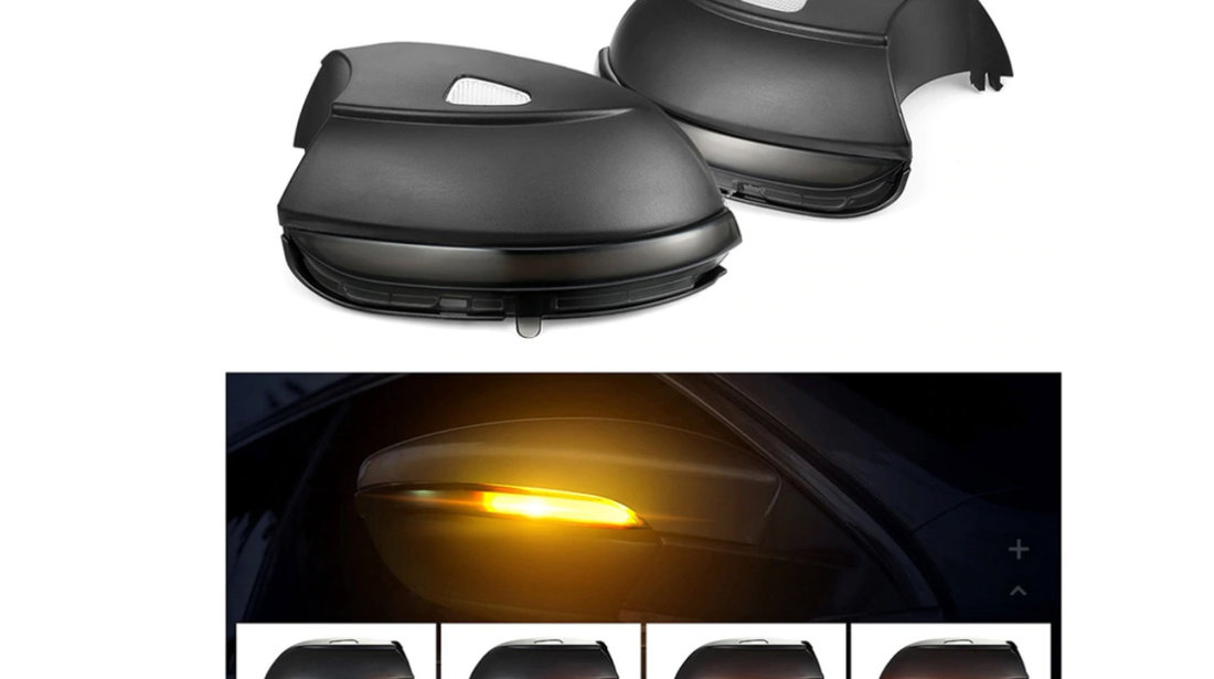 Set 2 Lampi Semnalizare LED Dinamice pentru Volkswagen Golf 6