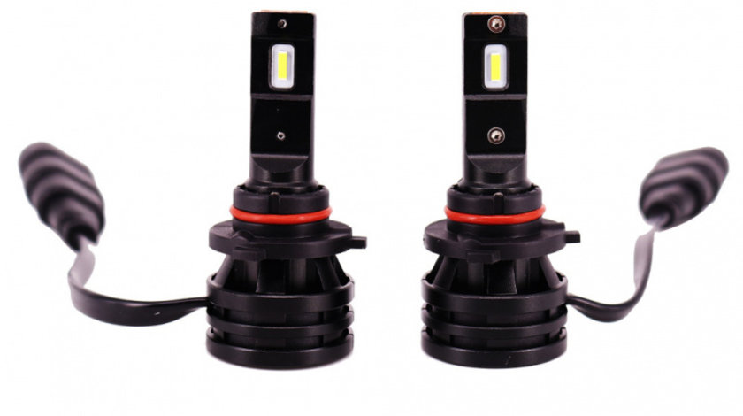 Set 2 Leduri HB4 (9006) M2 Canbus Pentru Far Auto, Putere 28W, Luminozitate 6000 Lm, 12V-24V 529100