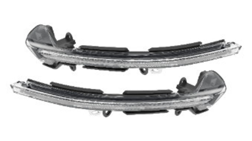 SET 2 MODULE SEMNALIZARE DINAMICA LED (ALB) PENTRU OGLINZI SEAT LEON (2012-2019). IBIZA (2018-). ARONA (2018-} OSRAM