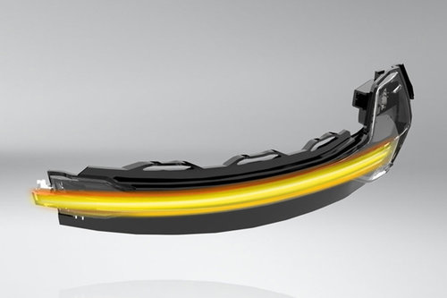 SET 2 MODULE SEMNALIZARE DINAMICA LED (NEGRU) PENTRU OGLINZI AUDI A3 (8V) (2013-) OSRAM LEDDMI 8V0 B...
