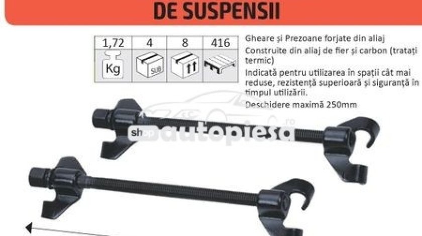 Set 2 prese pentru arcuri suspensii 250mm JBM 51121 piesa NOUA