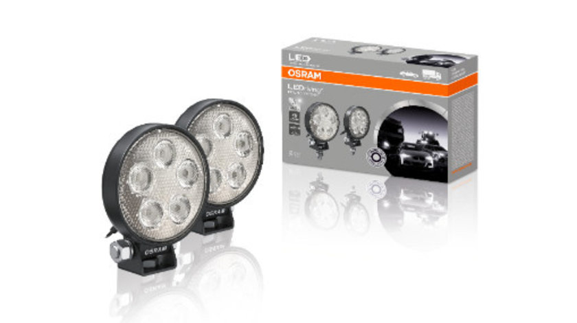 SET 2 PROIECTOARE LED 6000K, 550 LM - LEDriving ROUND VX70-SP OSRAM LEDWL102-SP OSRAM