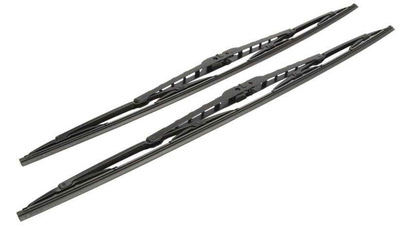 Set 2 stergatoare standard fata 603C Eco 600mm DAF 65, 65 CF, 75, 75 CF, 85, 85 CF, CF, CF 65, CF 75, CF 85; MERCEDES UNIMOG, VARIO; RVI MIDLINER, MESSENGER; SCANIA 3, 3 BUS; IVECO DAILY I