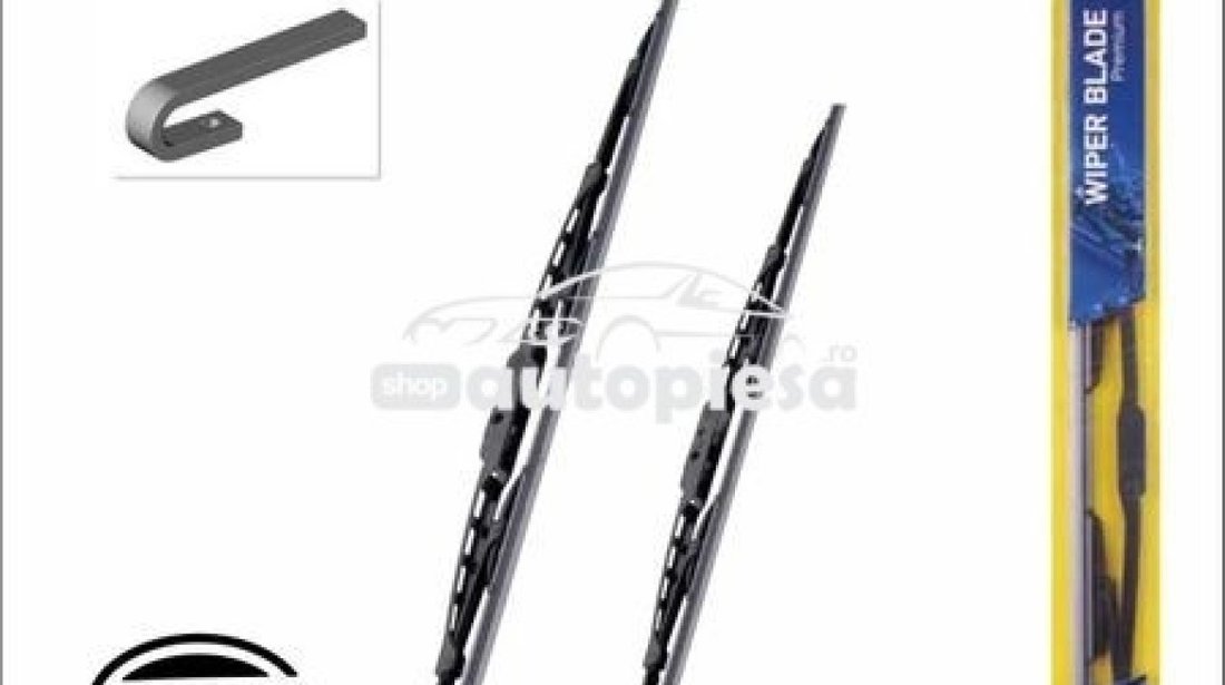 Set 2 stergator parbriz Nissan X-Trail (T30) fabricat in perioada 2001 - 2007 HELLA 9XW178878-241/9XW178878-161 piesa NOUA