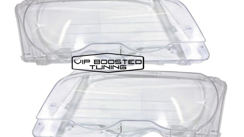 Set 2 sticle faruri BMW E46 Coupe Cabrio 1998 - 2003