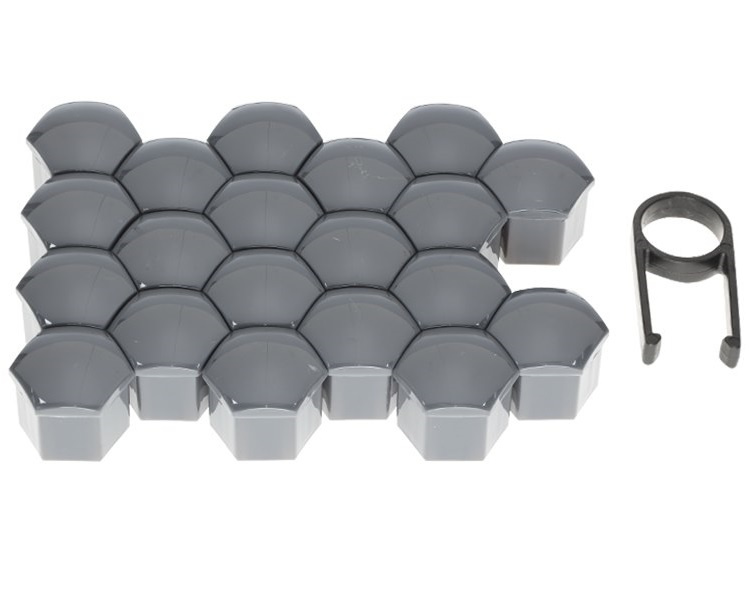 Set 20 Buc Capacele Prezoane 21&quot;, Gri Grafit, + Cheie Carmotion 63786