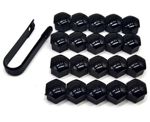 Set 20 Buc Capacele Prezoane + Cheie Negru 17&quot; FST-PRZ1 011025-21