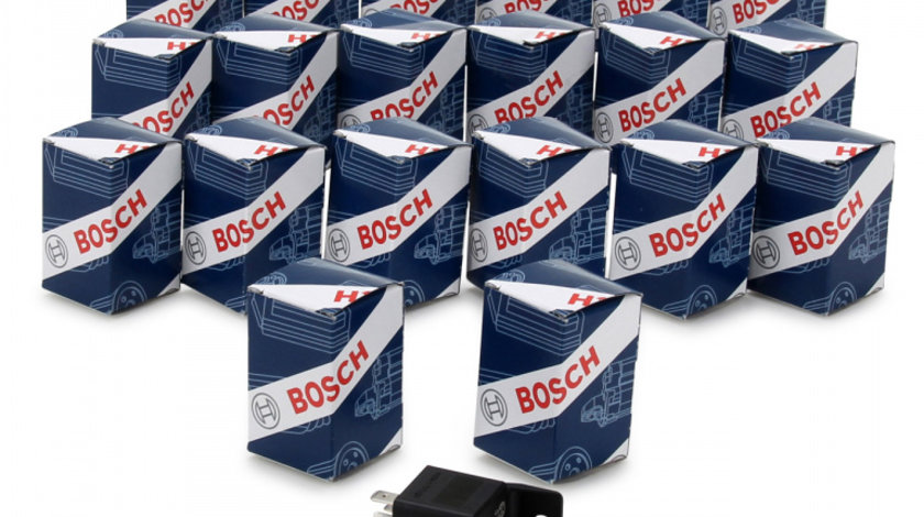 Set 20 Buc Releu Universal Bosch 12V 30A 5 Poli 0 332 209 150