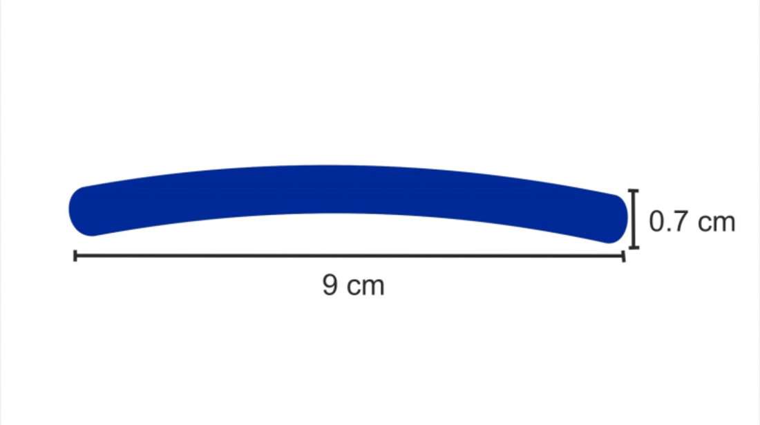 Set 20 bucati Elemente Reflectorizante Jante 'Wheel Arch' AVEX AVX-WA-BLU