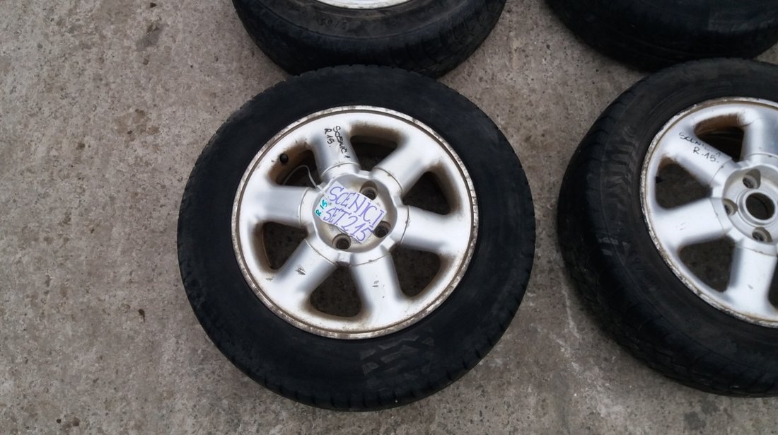 Set 215 - Jante aliaj Renault Scenic 1, R15, 4 x 100 - cod REN-4A-22