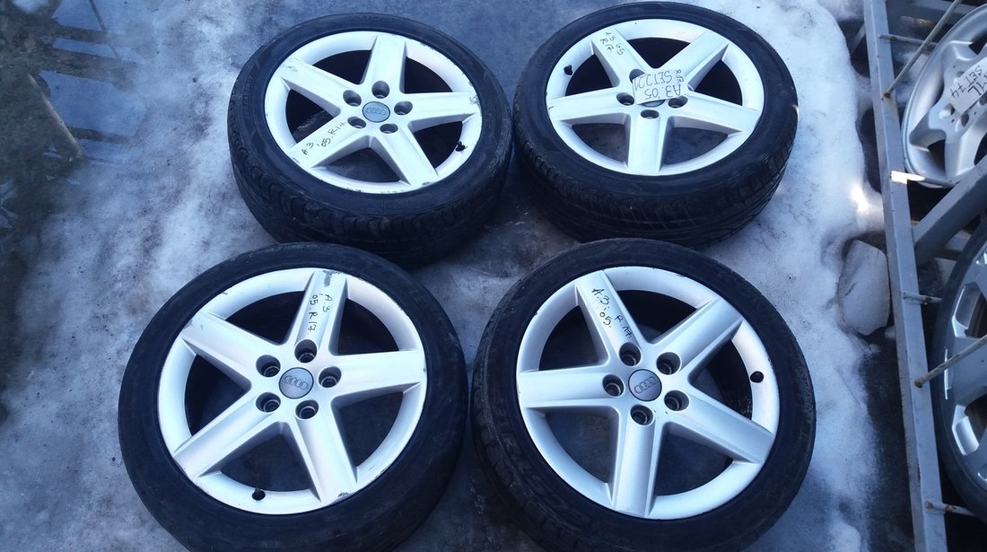 Set 221 - Jante aliaj Audi A3 8P, ZR17, 5 x 112- cod AUD-4A-15