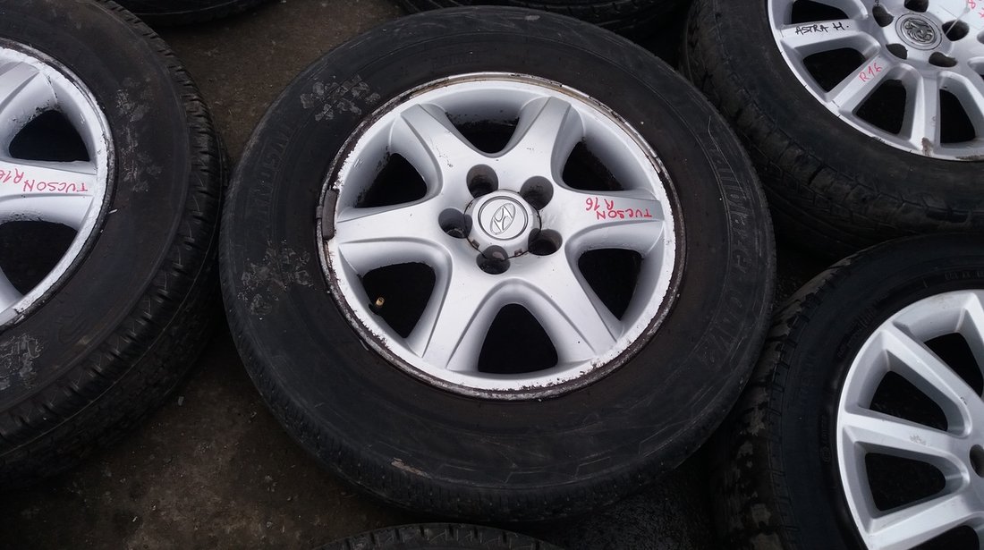 Set 231 - Jante aliaj Hyundai Tucson, R16, 5 x 114.3 - cod HYU-4A-11