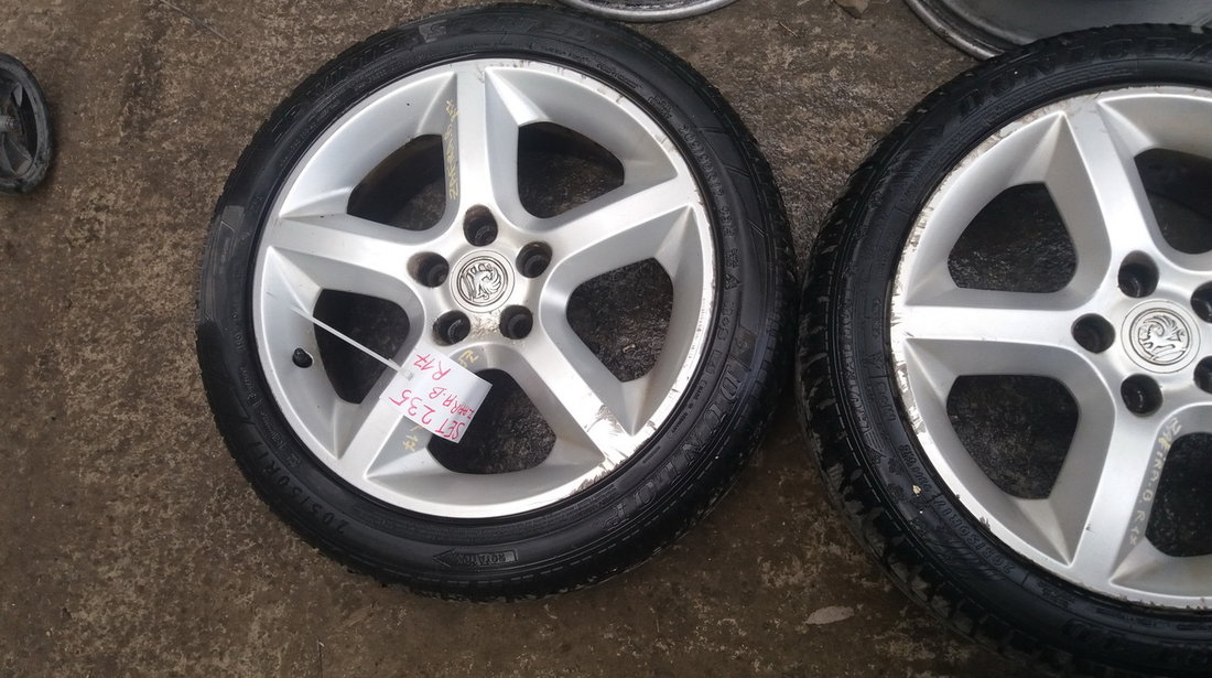 Set 235 - Jante aliaj Opel Zafira B, R17, 5 x 110 - cod OVX-4A-25